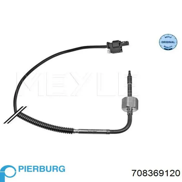 Sensor de temperatura, gas de escape, antes de catalizador 708369120 Pierburg