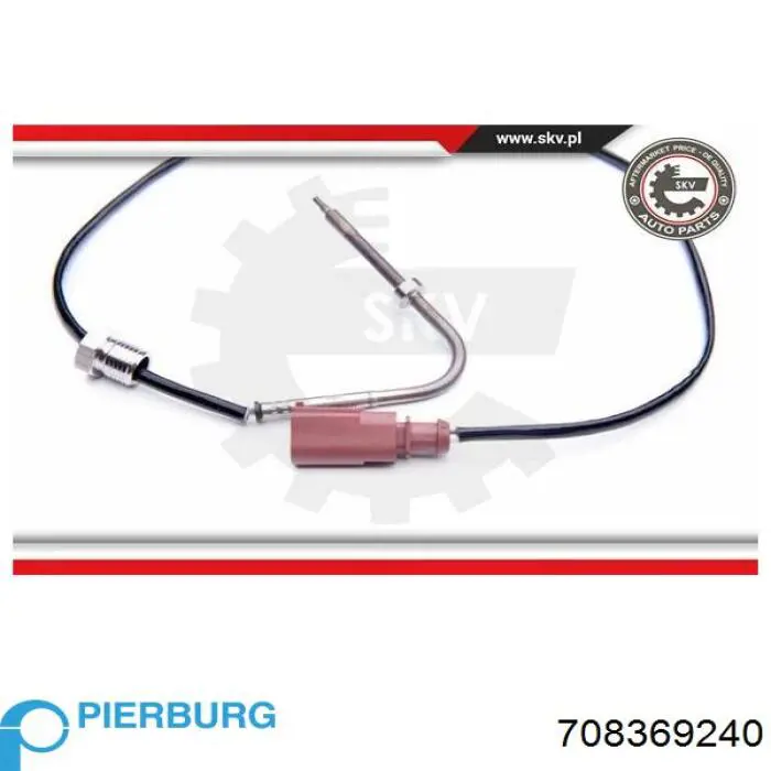 Датчик температуры выхлопных газов перед сажевым фильтром Pierburg 708369240 цена, от 116.21 USD