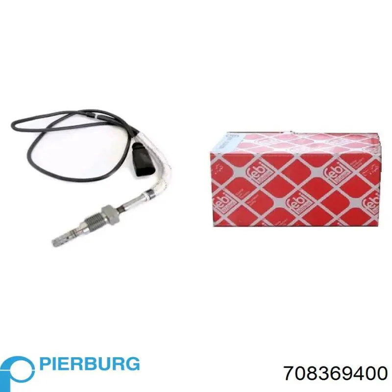 Датчик температуры отработавших газов (ОГ), перед турбиной 708369400 Pierburg