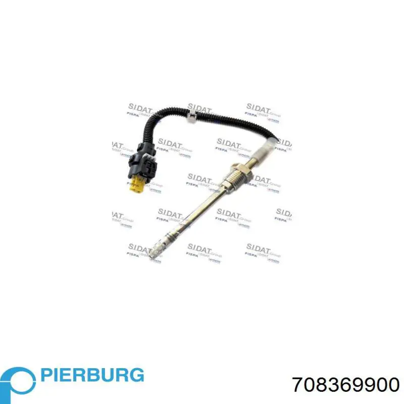 7.08369.90.0 Pierburg sensor de temperatura dos gases de escape (ge, antes de filtro de partículas diesel)