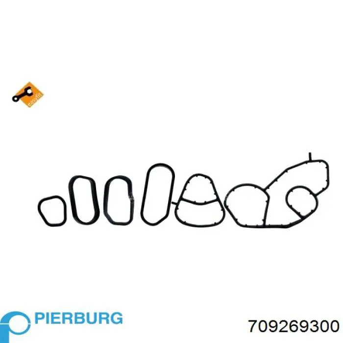 Радиатор масляный (холодильник), под фильтром Pierburg 709269300 цена, от 19.00 USD