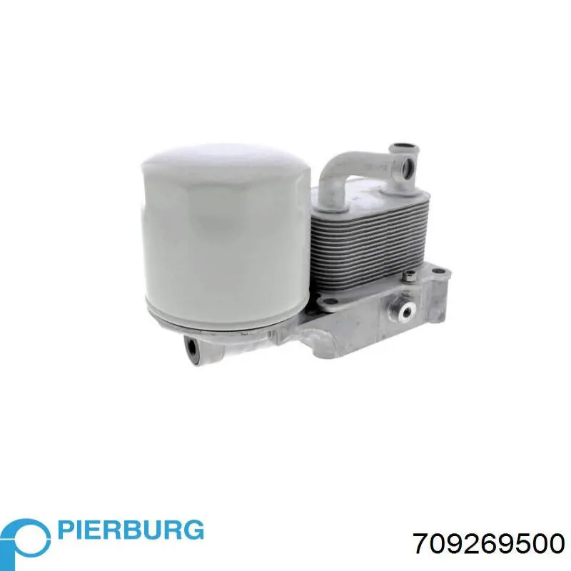 Радиатор масляный (холодильник), под фильтром Pierburg 709269500