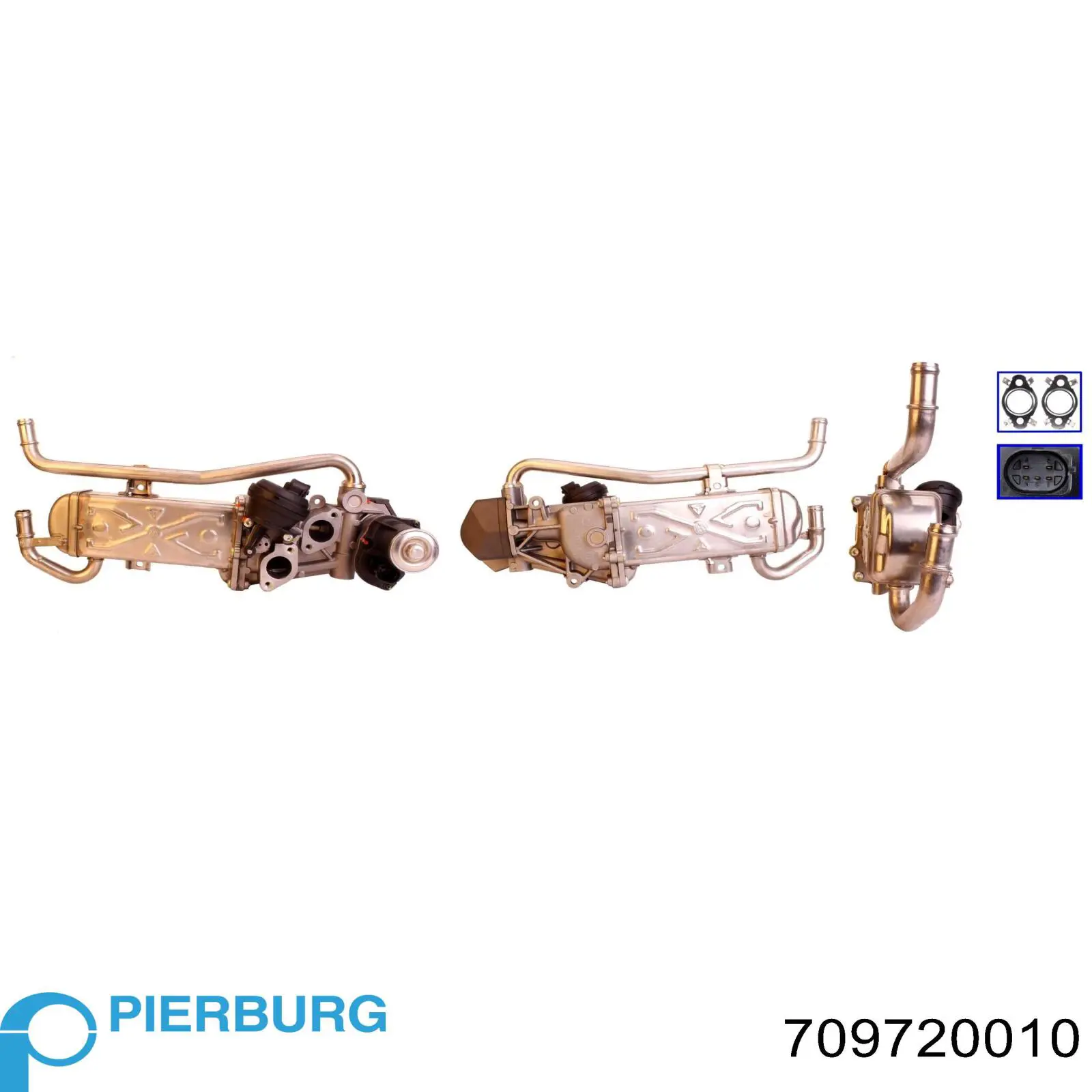Купить 709720010 Pierburg Радиатор системы EGR
