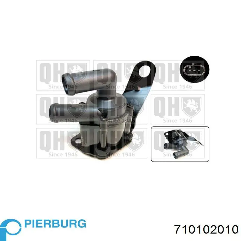 Купить 64119167206 BMW Помпа водяная, дополнительная электрическая