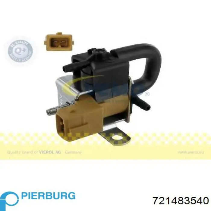 Купить 721483540 Pierburg Клапан соленоид регулирования заслонки EGR