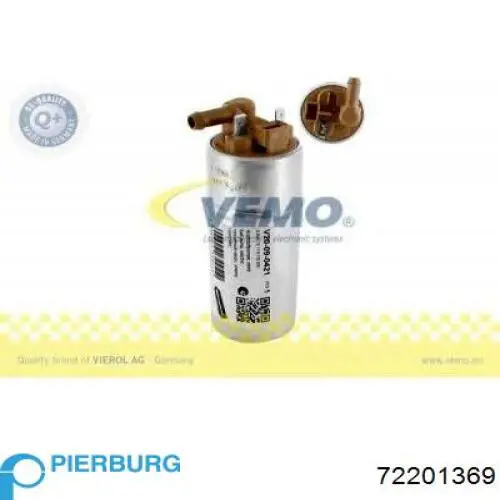 72201369 Pierburg элемент-турбинка топливного насоса