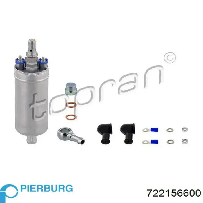 Топливный насос магистральный Pierburg 722156600 цена, от 43.75 USD