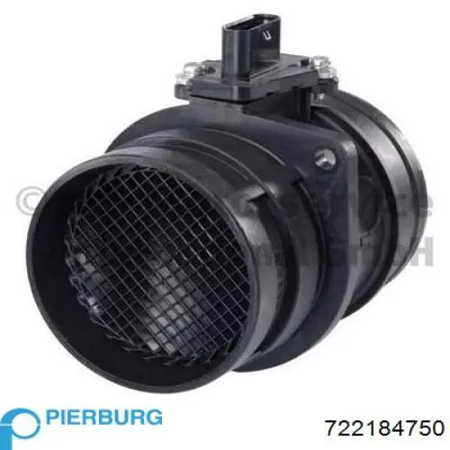 722184750 Pierburg sensor de fluxo (consumo de ar, medidor de consumo M.A.F. - (Mass Airflow))