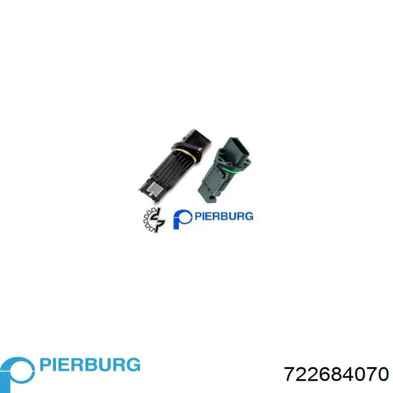 Датчик массового расхода воздуха Pierburg 722684070 цена, от 64.64 USD