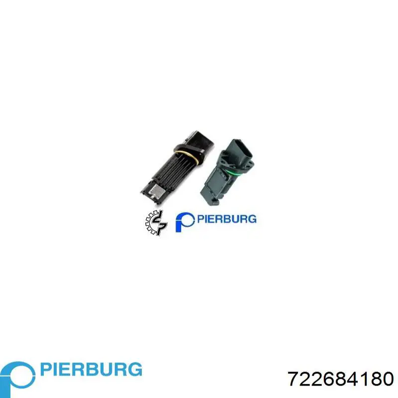 722684180 Pierburg Датчик расхода воздуха