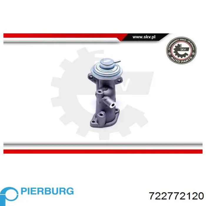 Приборы управления системы рециркуляции Pierburg 722772120 цена, от 52.11 USD