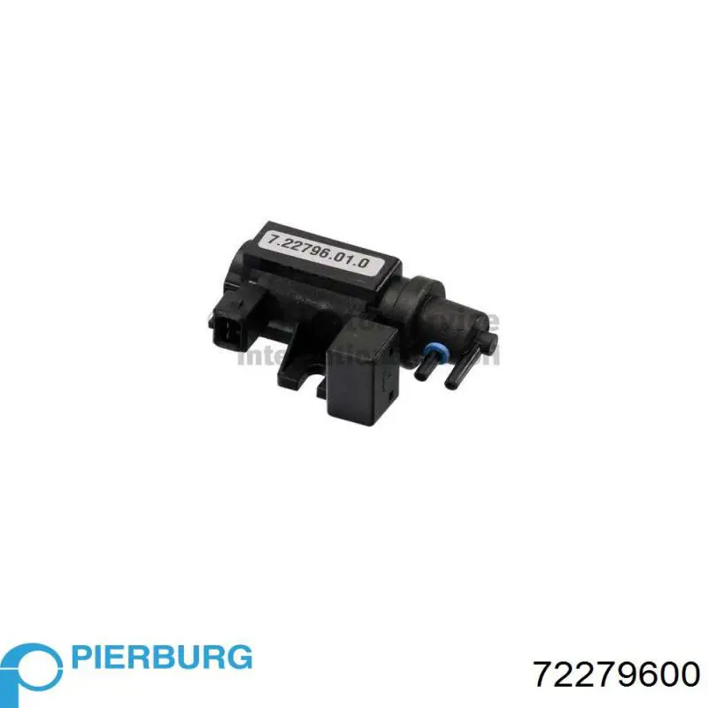 72279600 Pierburg convertidor de pressão (solenoide de supercompressão)
