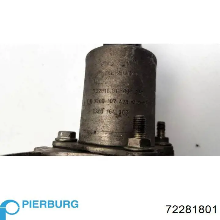 Клапан EGR, рециркуляции газов Pierburg 72281801