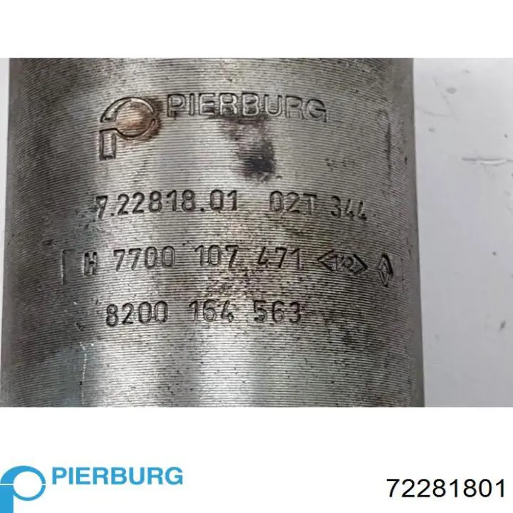 72281801 Pierburg Клапан рециркуляции отработавших газов EGR