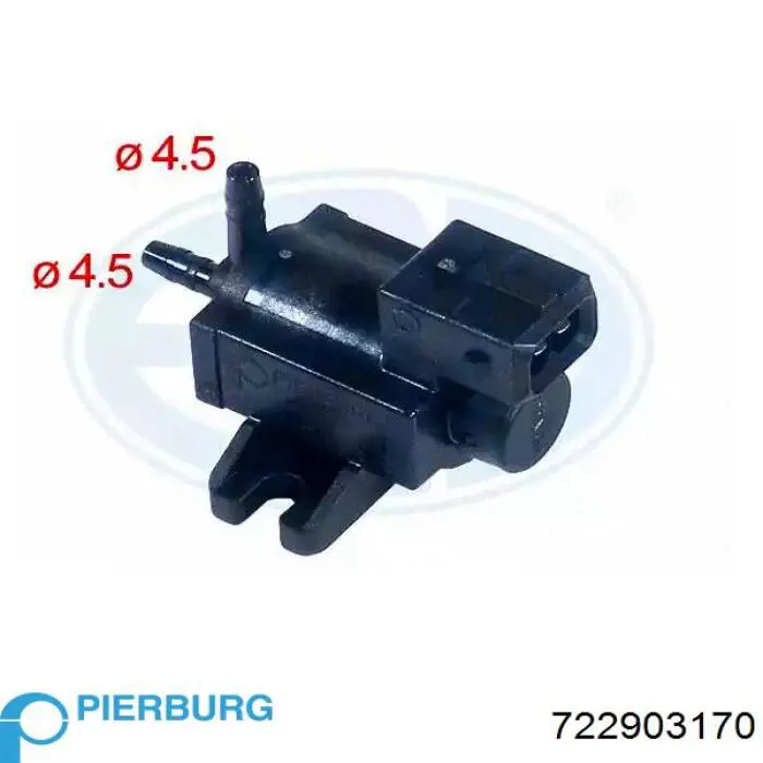 Купить 722903170 Pierburg Клапан преобразователь давления наддува (соленоид) 