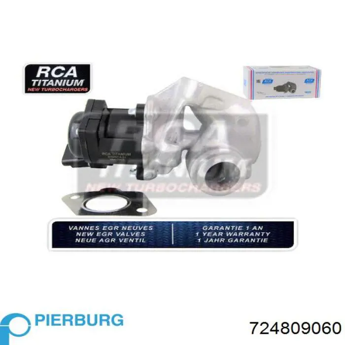 Приборы управления системы рециркуляции Pierburg 724809060 цена, от 69.87 USD