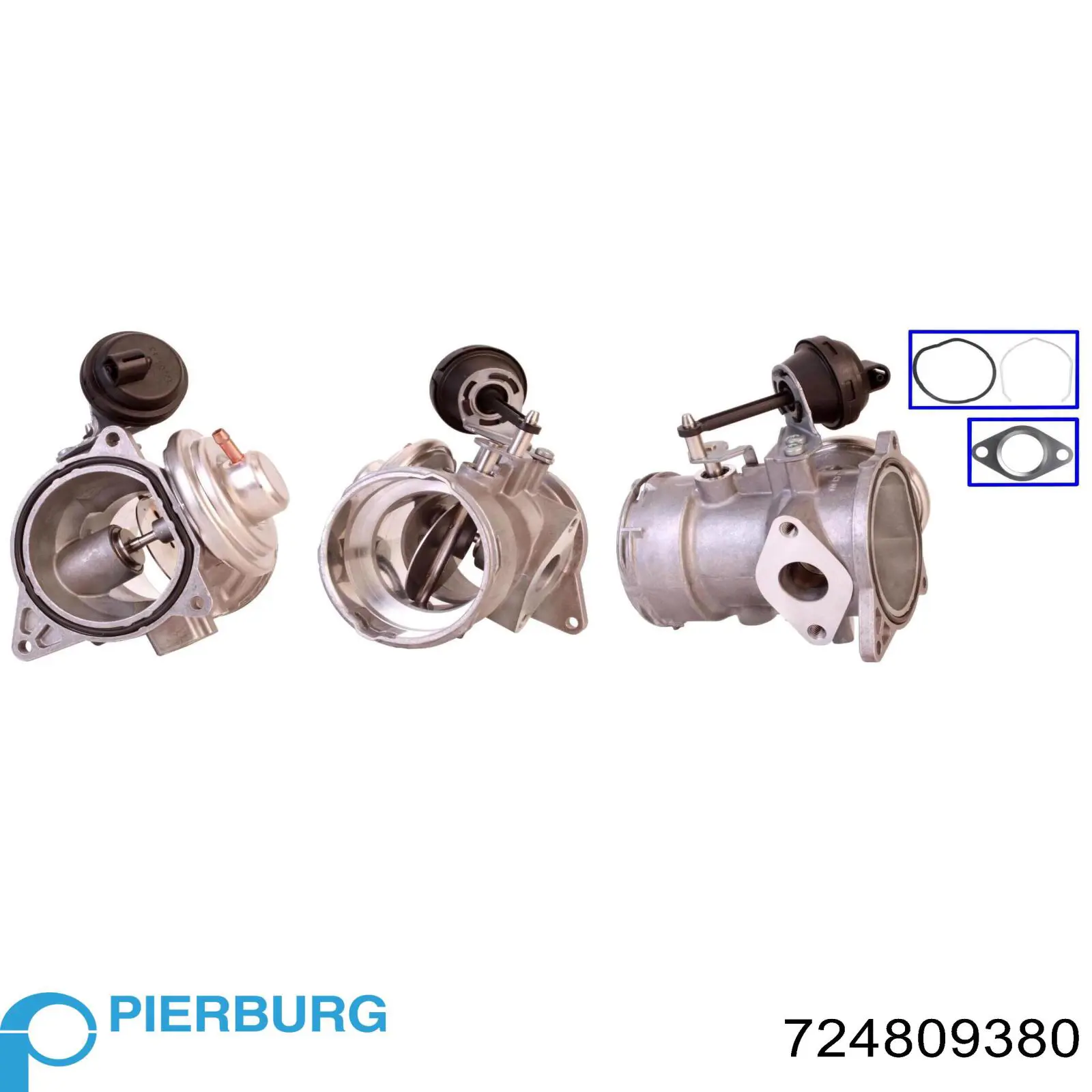 724809380 Pierburg Клапан рециркуляции отработавших газов EGR