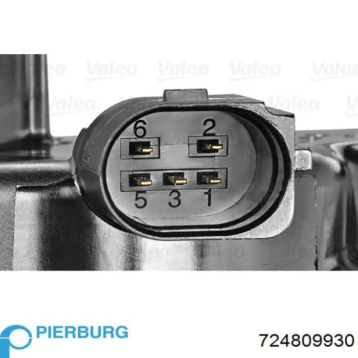 Клапан EGR, рециркуляции газов Pierburg 724809930