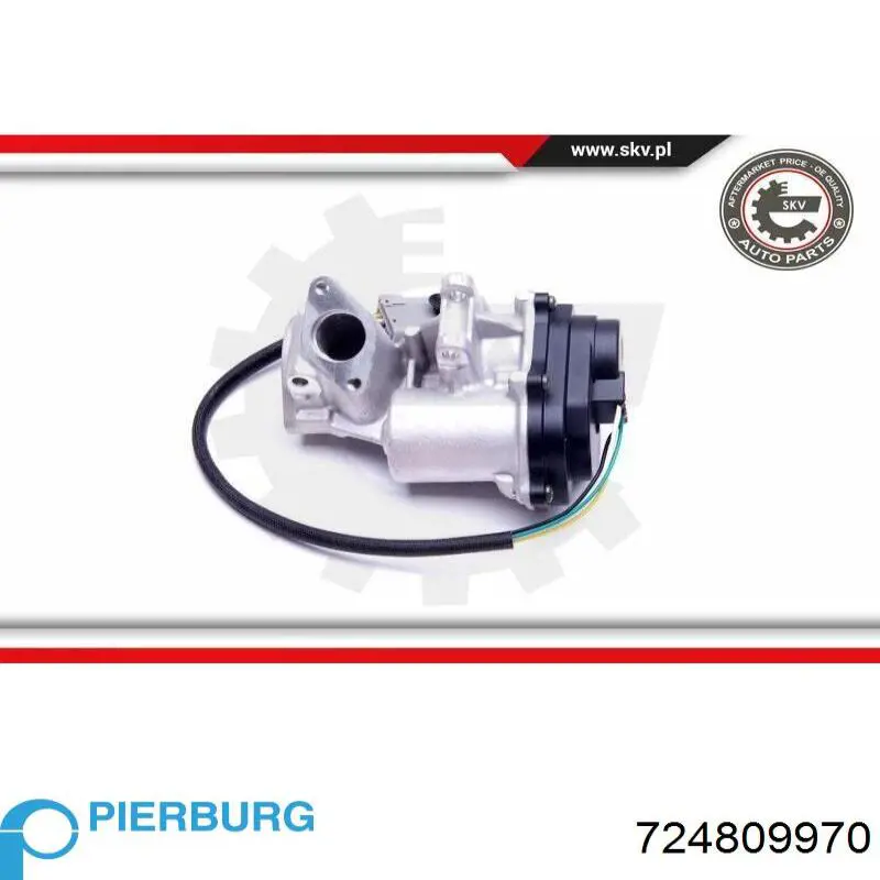 Купить 724809970 Pierburg Клапан EGR системы рециркуляции отработавших газов