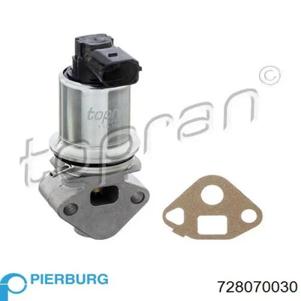 Купить 728070030 Pierburg Клапан EGR системы рециркуляции отработавших газов
