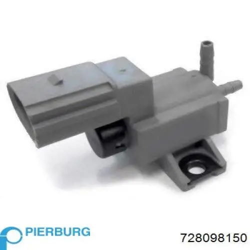 Купить 728098150 Pierburg Клапан преобразователь давления наддува (соленоид) 