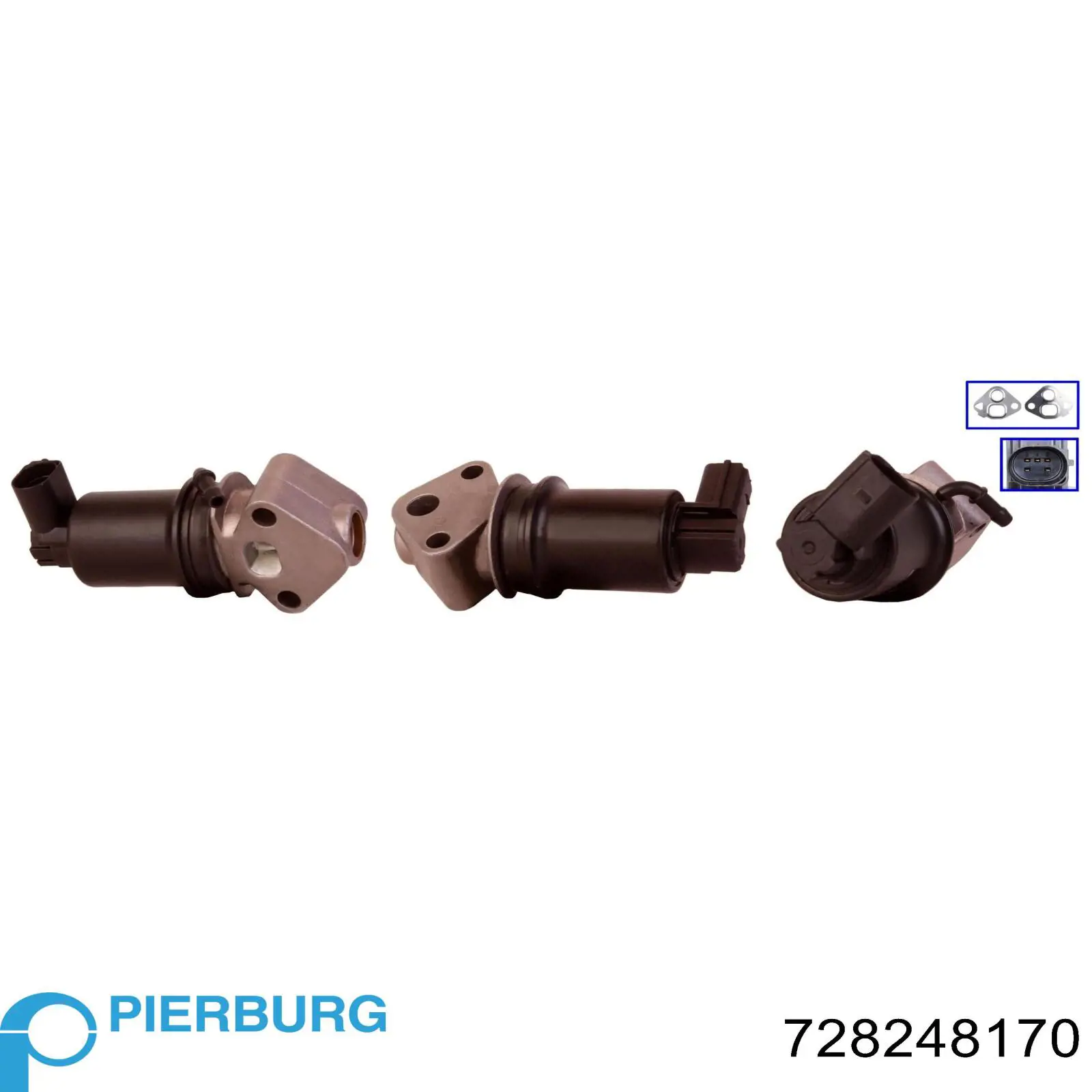 728248170 Pierburg Клапан рециркуляции отработавших газов EGR