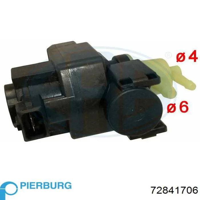 Клапан преобразователь давления наддува (соленоид) 72841706 Pierburg