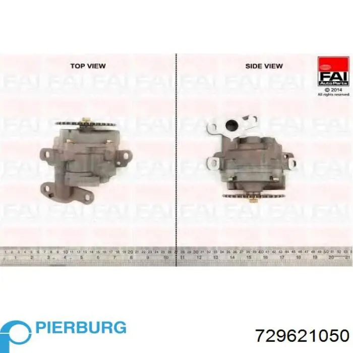 Купить 729621050 Pierburg Насос маслозакачивающий