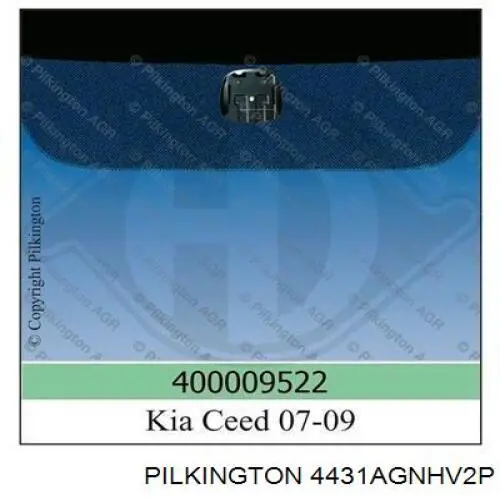 Лобовое стекло 4431AGNHV2P Pilkington