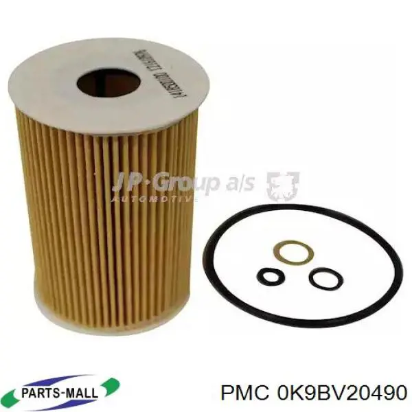 Фильтр тонкой очистки топлива Parts-Mall 0K9BV20490 цена, от 3.75 USD