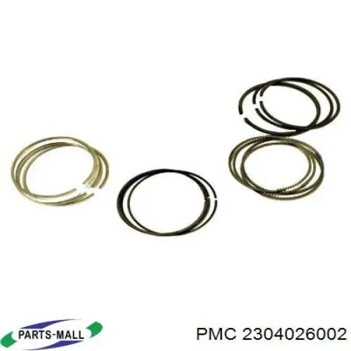 2304026002 Parts-Mall кольца поршневые комплект на мотор, std.