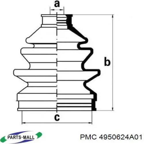 Чехол шруса Mitsubishi MB526862 цена, от 5.81 USD