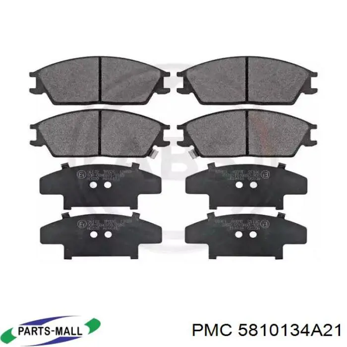 Передние тормозные колодки 4106078J91 Nissan/Infiniti