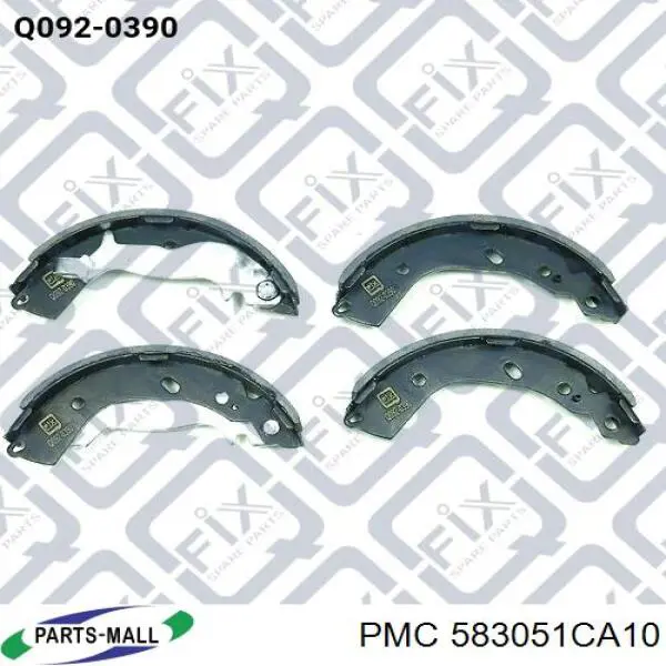 Задние барабанные колодки 583051CA10 Parts-Mall