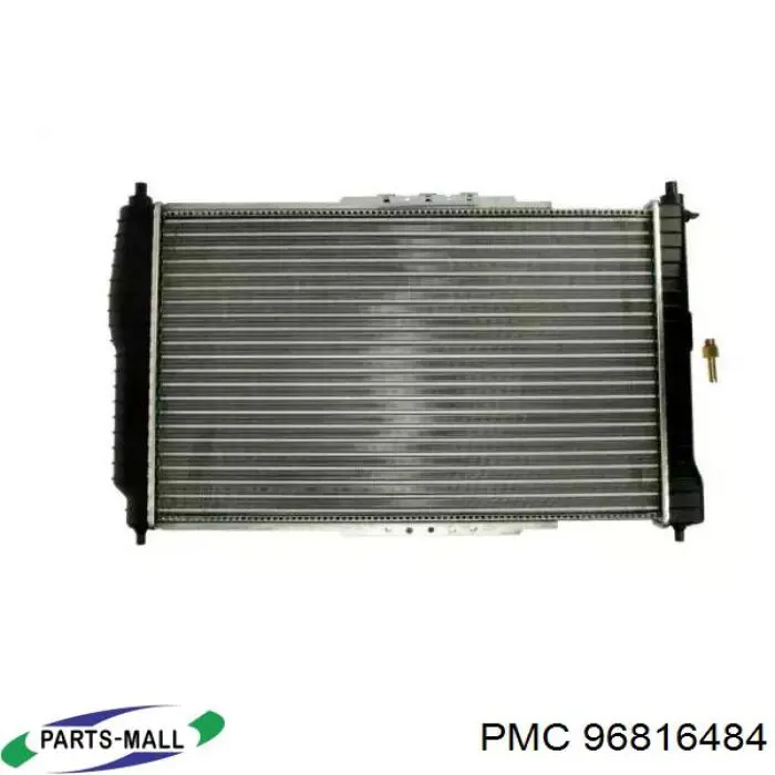 Радиатор охлаждения двигателя Parts-Mall 96816484 цена, от 63.17 USD