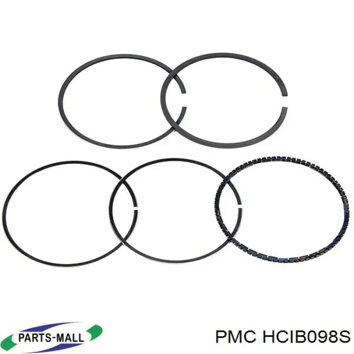 HCIB098S Parts-Mall кольца поршневые комплект на мотор, std.