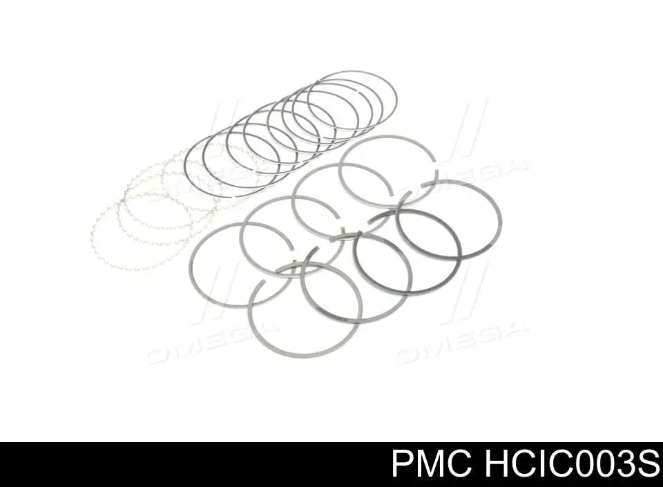 HCIC003S Parts-Mall кольца поршневые комплект на мотор, std.