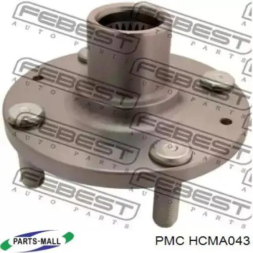 HCMA043 Parts-Mall Ступица колеса передняя