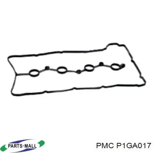 Прокладка клапанной крышки двигателя, комплект Parts-Mall P1GA017 цена, от 5.17 USD