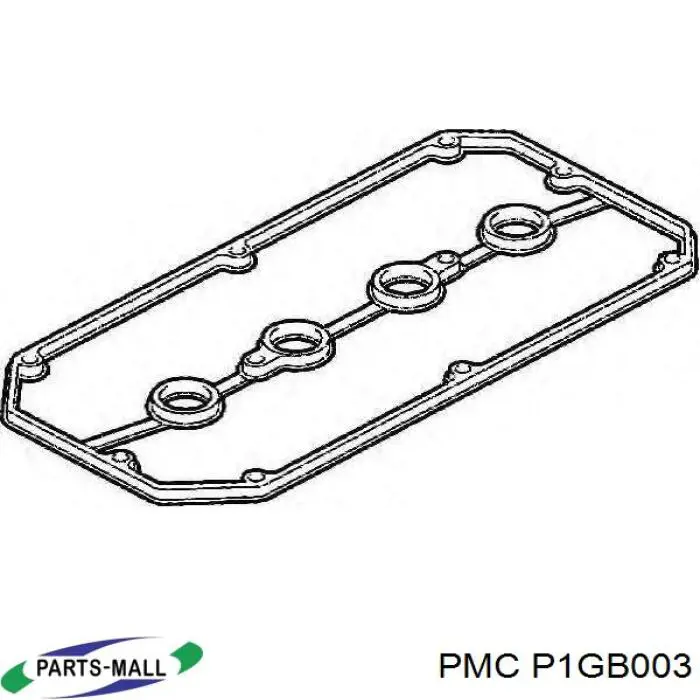 P1GB003 Parts-Mall Прокладка крышки клапана