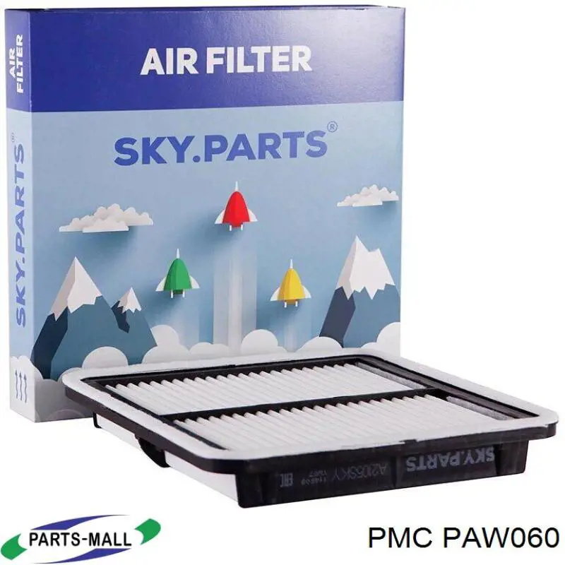 Filtro de aire de motor PAW060 Parts-Mall