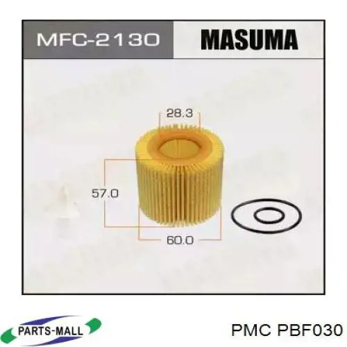 Масляный фильтр PBF030 Parts-Mall