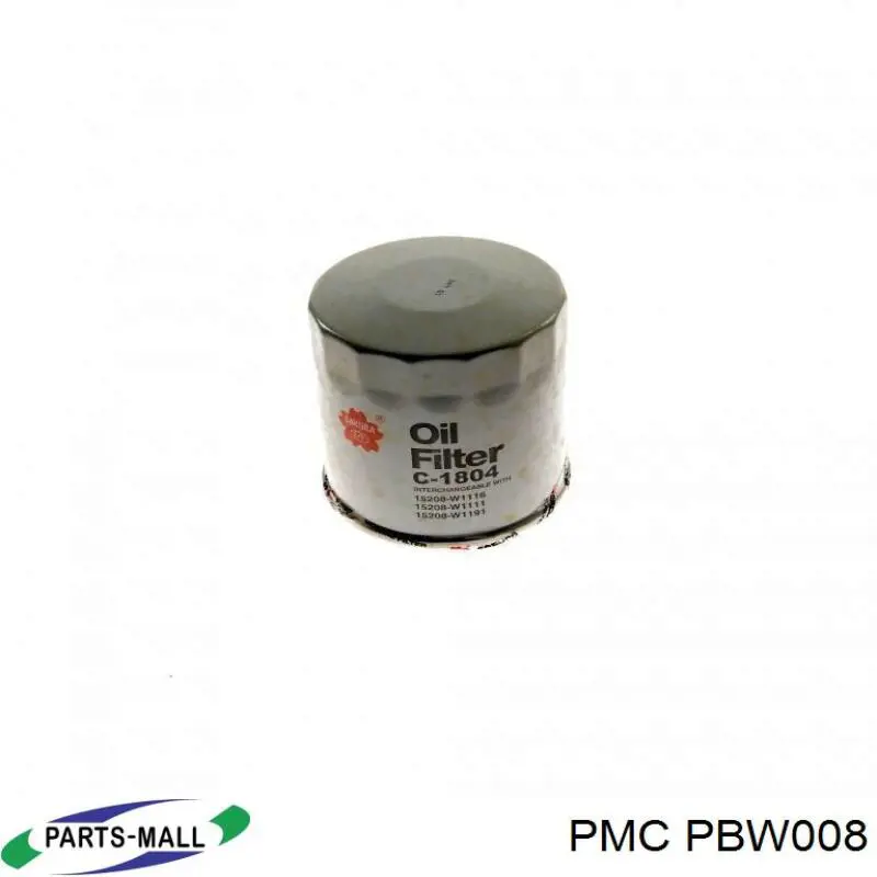 PBW008 Parts-Mall Масляный фильтр двигателя