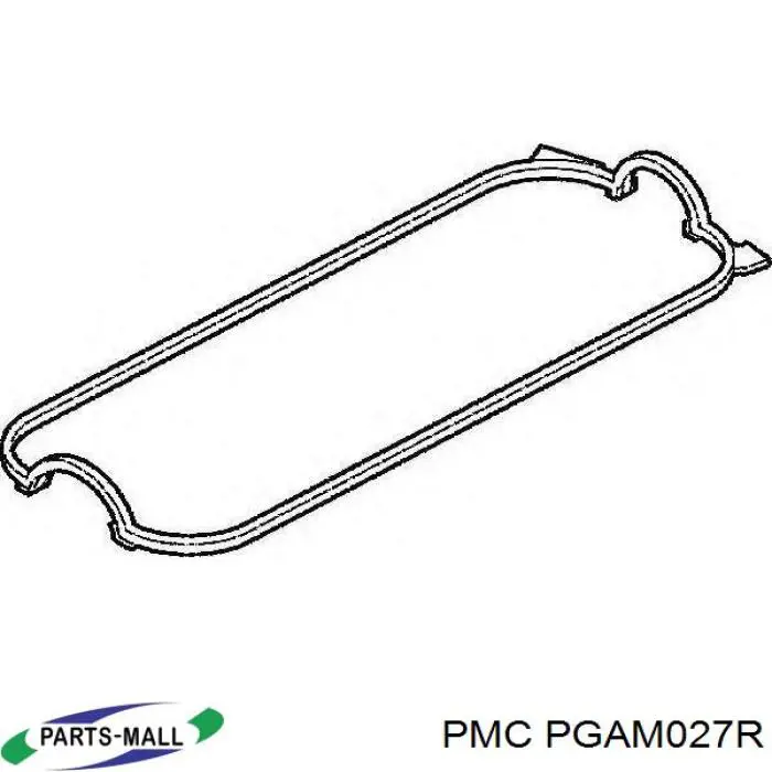 PGAM027R Parts-Mall прокладка головки блока цилиндров (гбц правая)