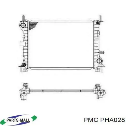 Помпа охлаждения Parts-Mall PHA028 цена, от 56.63 USD