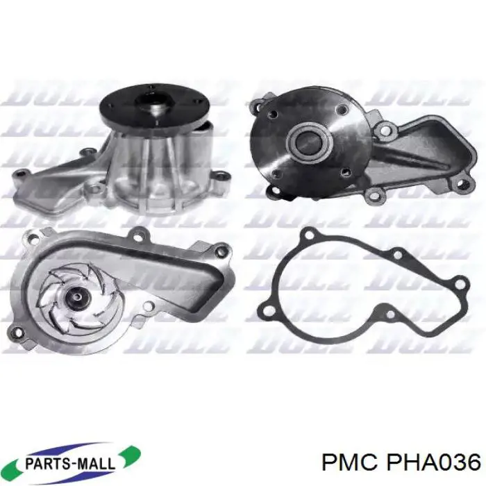 PHA036 Parts-Mall Насос водяной