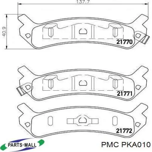 Купить 58215341SO Hyundai/Kia Колодки тормозные задние, дисковые
