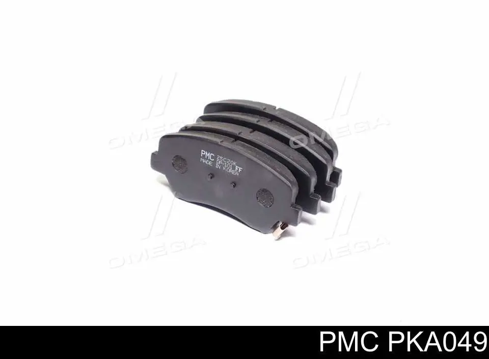 Колодки тормозные передние дисковые PMC PKA049