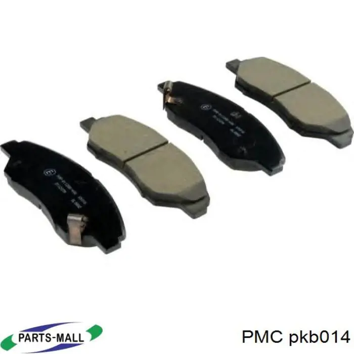 Колодки тормозные передние дисковые PMC PKB014