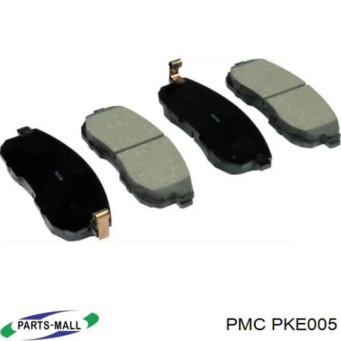 Колодки гальмівні передні, дискові PKE005 Parts-Mall